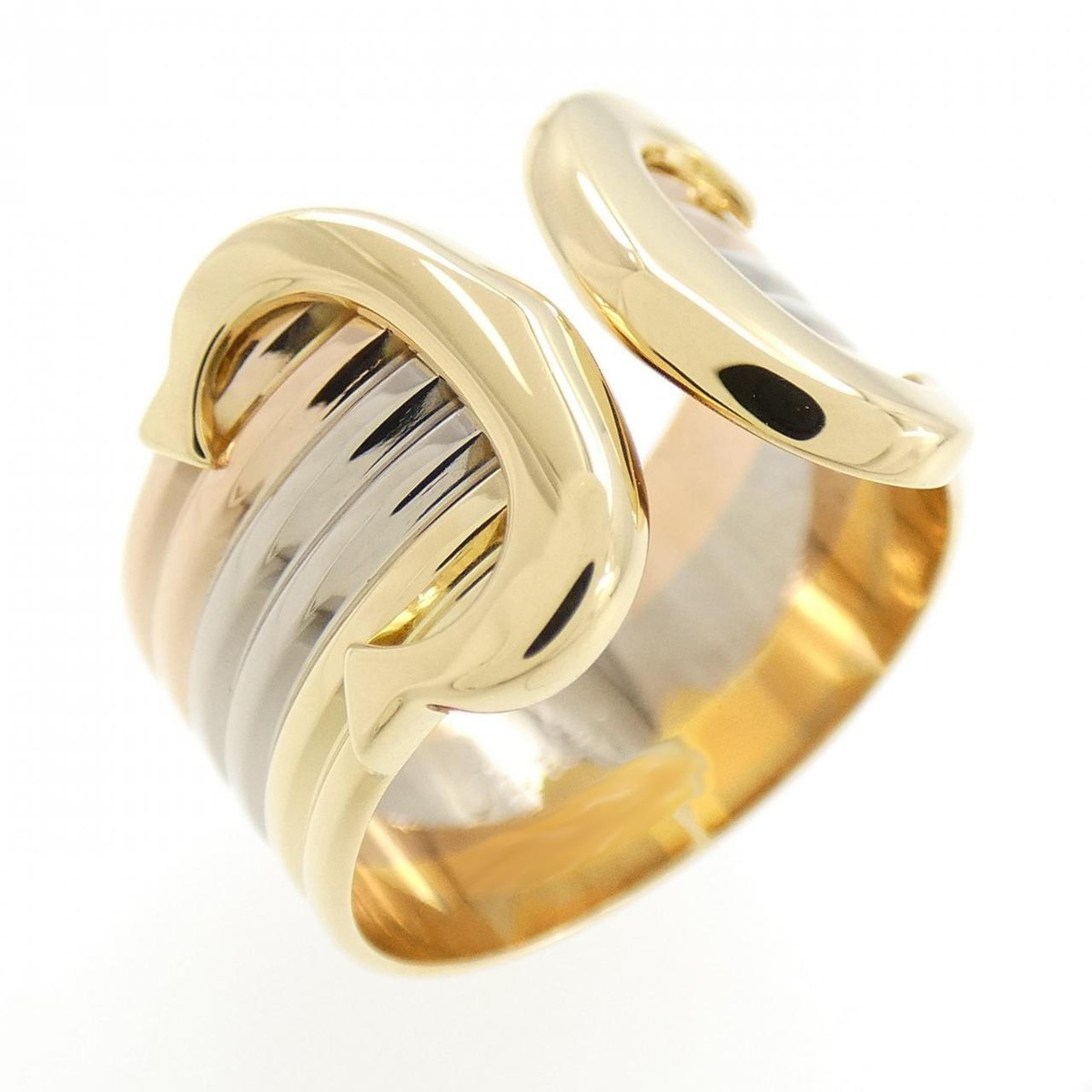 Authentic Cartier 2C Ring #260-007-515-2161 | eBay