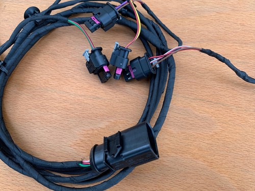 Audi A5 S5 Front Bumper Parking Sensor Wiring Loom 4 PDC Audi A5 F5 (2017-2024) - Picture 8 of 9
