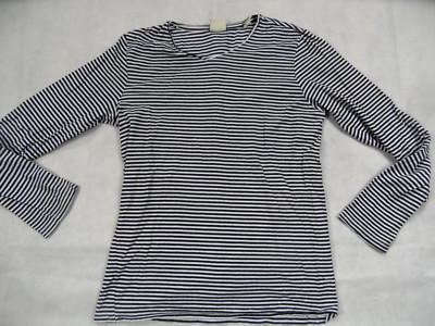 SCOTCH SHRUNK schönes blau weiß gestreiftes Langarmshirt Gr. 152 TOP BI618
