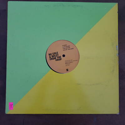 MJ Cole & Wiley   From The Drop Vinyl Record PROPH121 2010 UK Garage Electro