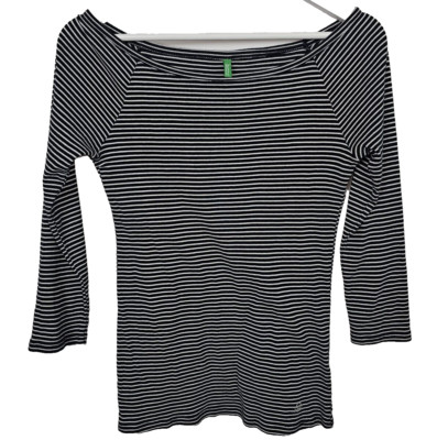 EK6704 Damen Sweatshirt von United Colors Of Benetton, Schwarz, Gr.M