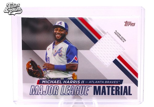 Michael Harris II 2024 Topps Series 2 Major League Materials Braves #MLM2-MH