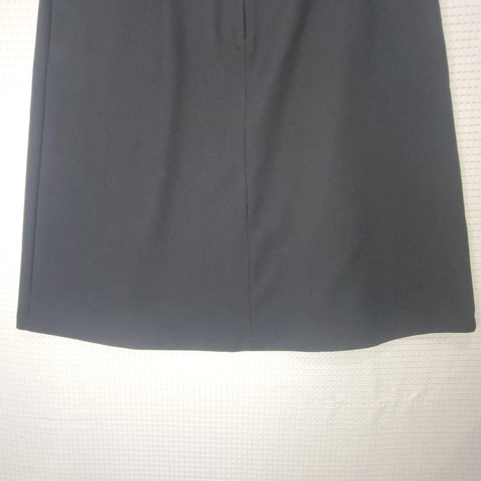 Falda de vestir plisada negra de colección EUC EVANS Slimma para mujer talla 24 (36" cintura) Foto 4 de 4