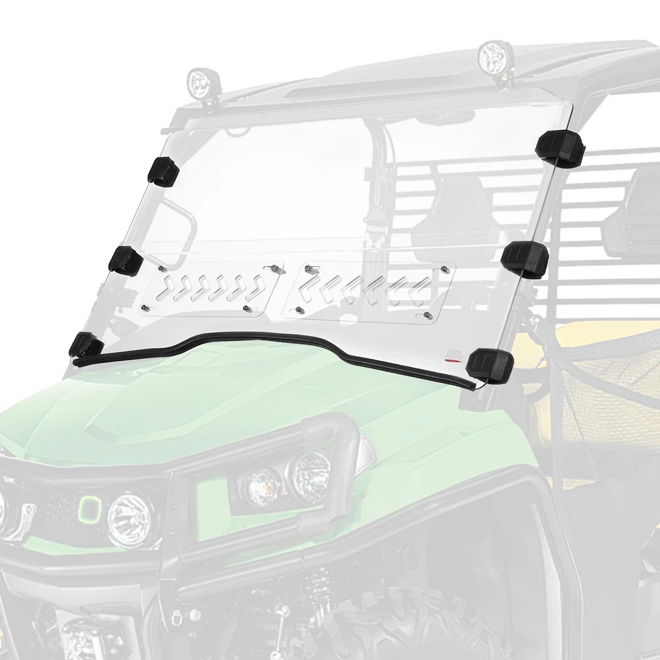 Parabrisas delantero + trasero ventilado para John Deere Gator XUV 550/560/590i/590E/590M Foto 2 de 4