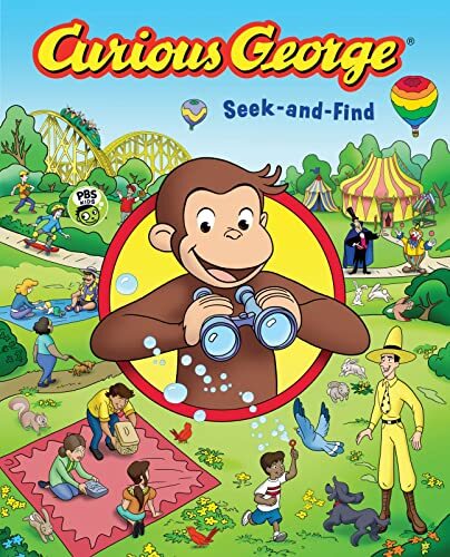 Curious George Seek-and-Find (CGTV) by H. A. Rey 9781328589248 NEW - Image 2
