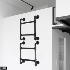 Wall-Mounted Ladders for Home Metal Step Ladder for RV Attic Bunk Bed Loft Steps