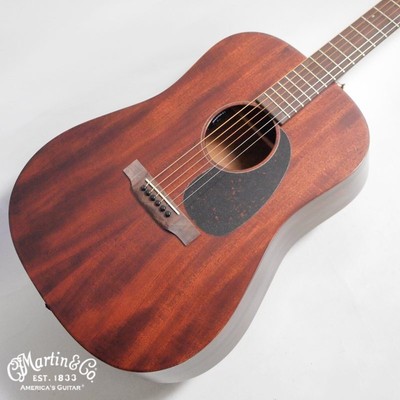 E-Akustikgitarre Martin D-15E Dreadnought Korpus Mahagoni Platte