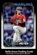 2024 Topps Update Max Meyer #US236 Miami Marlins MLB Baseball 