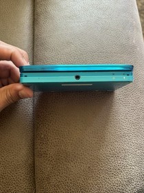 Nintendo 3DS (Aqua Blue) W/Charger No Stylus Cleaned Tested Works Perfectly