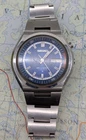 Vtg Seiko 4006-6040 Bell-Matic Automatic Blue Dial Men's Watch Runs - For Repair