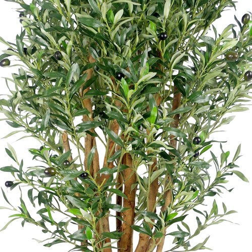 Artificial Olive Tree Plant Premium 125cm Luxury Olive Realistic House Plants - Picture 3 of 4