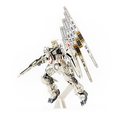 #ad si gu mi PRO RX 93 νGundam Mobile Suit Gundam 3D Paper Puzzle $58.39