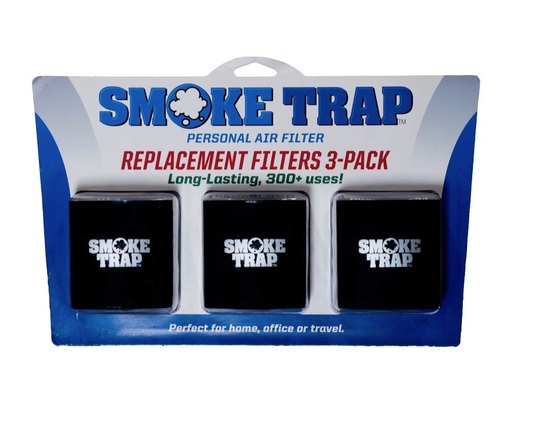 Smoke Trap 2.0 - Replacement Filters for Personal Air Filter - 3 Pack - Smoke
