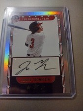2024 Panini Stars and Stripes USA James Tronstein Auto