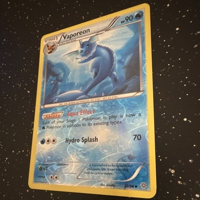Vaporeon 22/98 XY Ancient Origins Uncommon Reverse Holo Pokémon