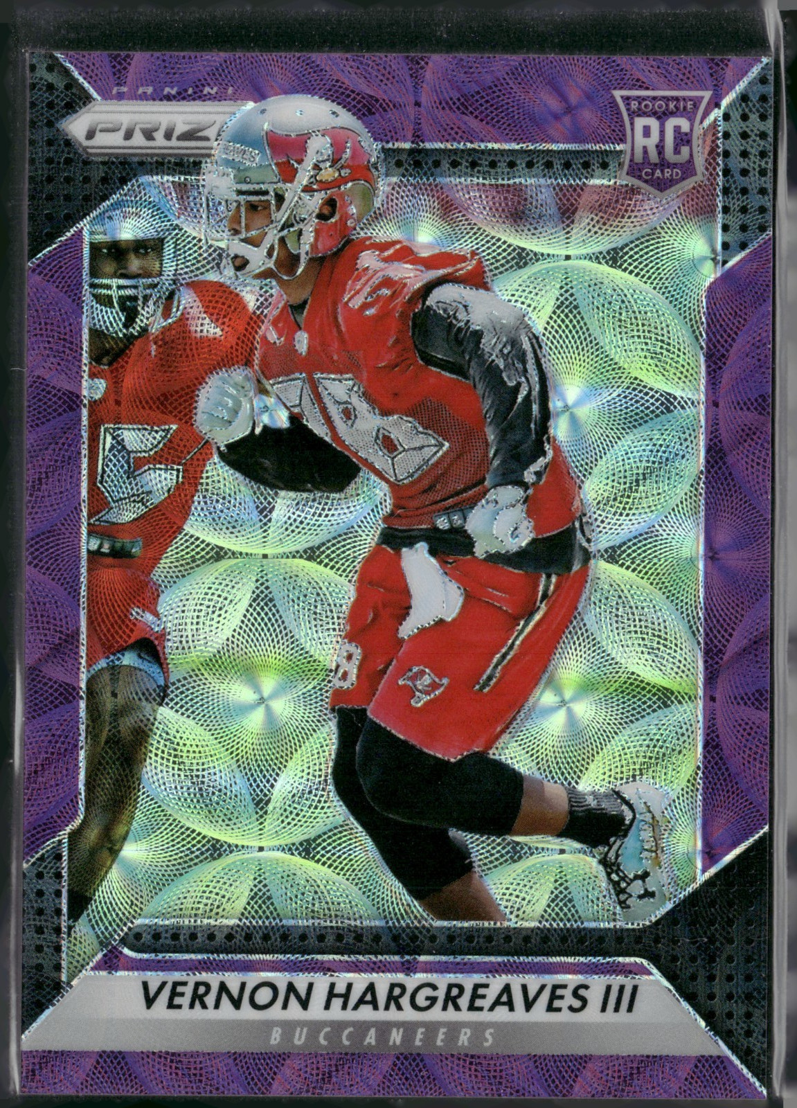 2016 Panini Prizm Vernon Hargreaves III #233 Purple Scope Prizm /99 (RC)