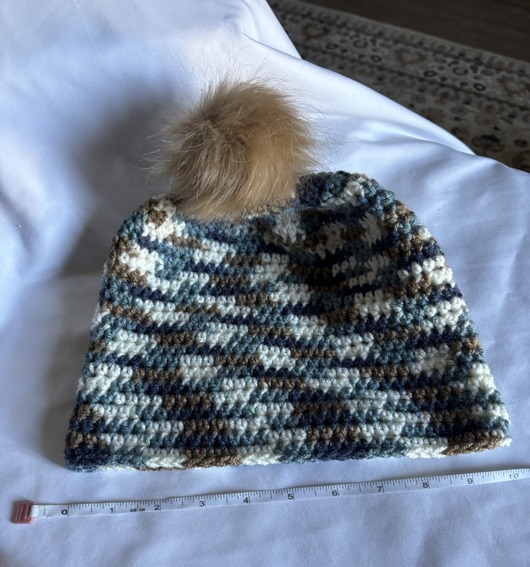 NEW Handmade Crochet Hat /One Hat Two Looks/ Free U.S. Shipping