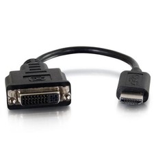 Open Box: HDMI M TO DVI F DONGLE - Supports 1920 x 1200 Resolution - Use with DV