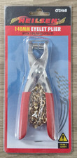 Eyelet Plier Punch Tool DIY Hole Maker Leather Craft Kit Free 100 Brass Eyelets