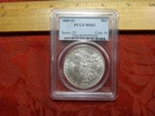 1885-O United States Morgan Silver Dollar $1 PCGS Graded MS63 - Free S&H USA