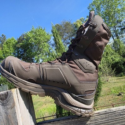 Salomon XA forces JUNGLE Earth Brown Tactical Boots Size 6 Men / 7