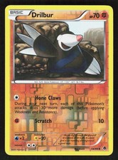 Pokemon Drilbur 54/98 Reverse Holo Uncommon Emerging Powers (NM)