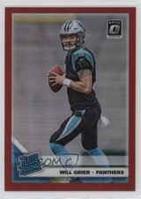 2019 Panini Donruss Optic Rated Rookie Red Prizm 2/99 Will Grier #155 1e7