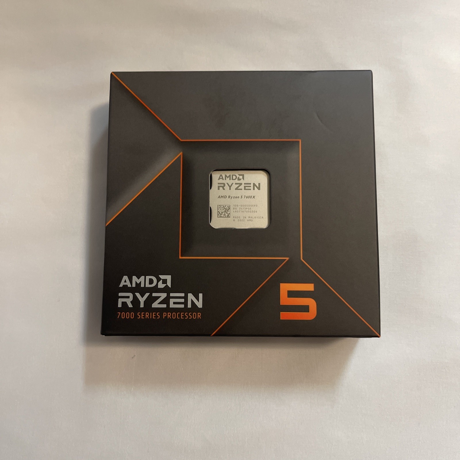 AMD Ryzen 5 7600X 6-Core (12-Thread) 4.7-5.3GHz Socket AM5 CPU / Processor - NEW