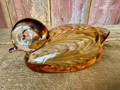Hand-Crafted Vintage Murano Glass Duck - Cenedese