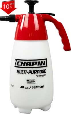 Handheld Pump Sprayer, 48oz, Multi Purpose, Lawn & Garden, Poly Tank,NEW