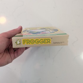 Frogger (Colecovision, 1983) Box, Manual, Catalog & Cartridge - Authentic Tested