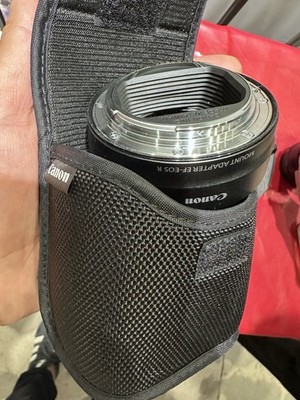 Canon Mount Adapter EF-EOS R Genuine Canon + Original Carrying Pouch