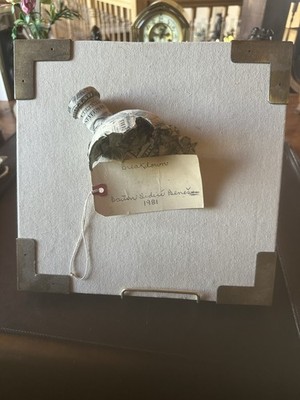 money on glass, 1981 original great example of barton lodice art 