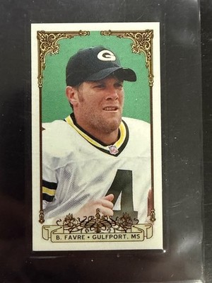 Brett Favre 2001 Pacific Private Stock - PS-2001 Minis - Small Card Numbers #36