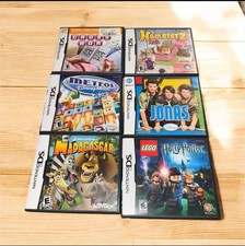 Lot of 6 Nintendo DS Games Harry Potter Lego Disney Jonas Brothers Madagascar