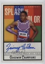 2025 Upper Deck Goodwin Champions Splash of Color Quincy Wilson #SA-QW Auto