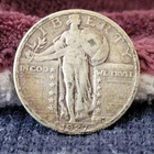 1927 Standing Liberty Silver Quarter Circulated Coin Ungraded FREE SHIP VALUE
