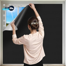 Blackout Window Cover 40x 57 inch - No Drill Portable Thermal Blackout Curtain..