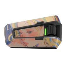 For Cardo Packtalk Edge Neo Pro Stickers Matte Wrap Decals Alone Girl