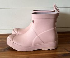 Hunter Kids Play Rain Boot - Humming Pink - Size Boys 4 Girls 5