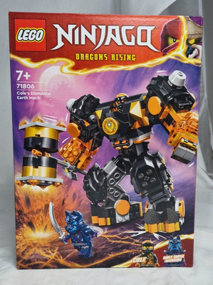 LEGO Ninjago 71806 Cole's Elementar Earth Mech | Brandneu & Versiegelt  