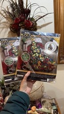 Bucilla Stocking Kit Christmas Tree Surprise Lights Toys Ornament NEW Lot Of 2