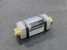 HEDLAND In-Line Liquid Flow Meter No. H205B-020