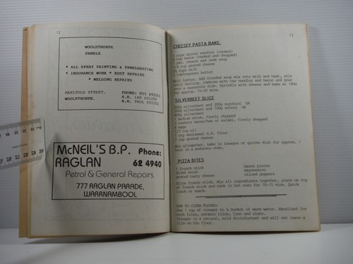 Family Favourites Cookbook Woolsthorpe Primary School 1980 vintage recipes book - Picture 8 of 14