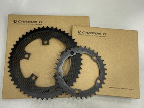 Carbon-Ti X-CarboRing EVO BCD110x5 Chainring (THM Clavicula SE or Quarq Dzero) - Afbeelding 2 van 29