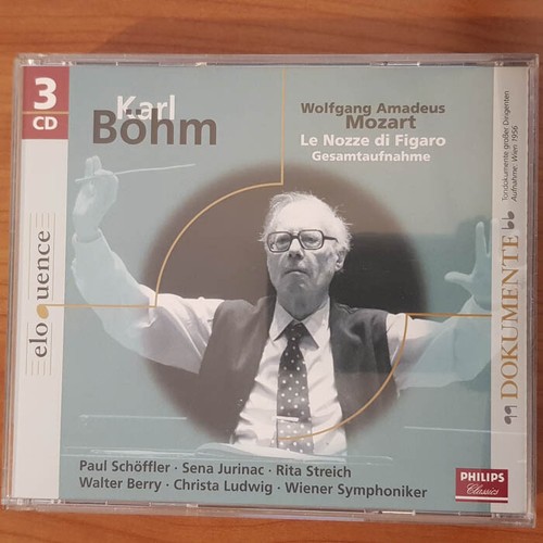 KARL BÖHM Mozart Le Nozze Di Figaro NM/EX(3CD)