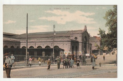 NANCY - CPA 54 - La Gare - schöne Farbkarte