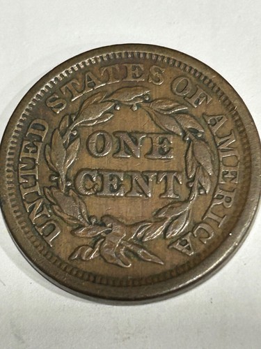 1846 Großer Cent. Tall Date. ss plus schöne Münze - Bild 2 von 2
