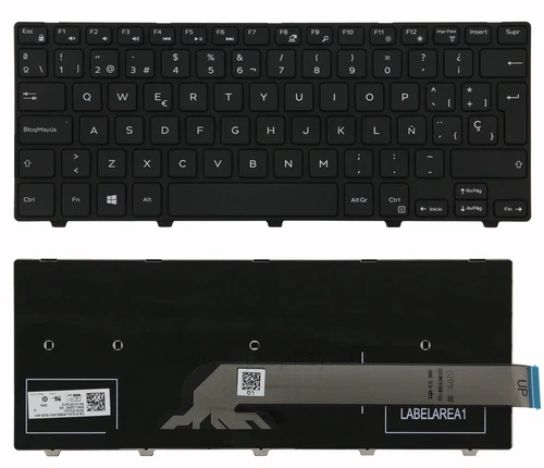 NEW Spanish Español Teclado DELL Inspiron 3000 14 3441 5000 14 5442/DE288-SP