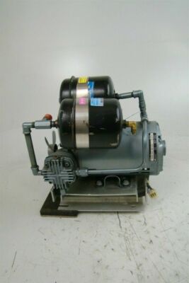 Gast 1/2HP Air Compressor 200vAC, 3PH, 1725 RPM, 50 PSI, 3.1cfm, 3LBA-22-M410X